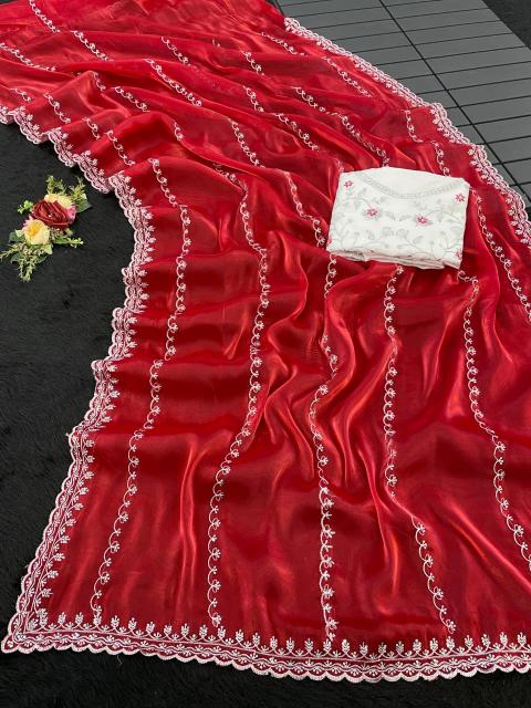 Astitva zimmy choo saree wholesalers market